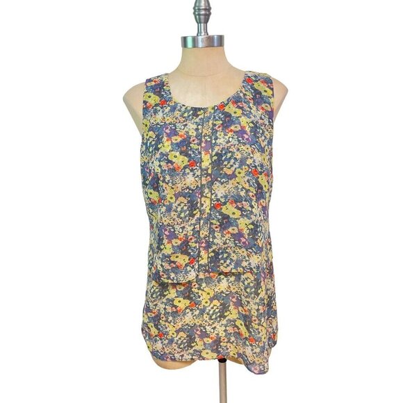 Cabi #5041 Positano Floral Layered Tank Top - Picture 2 of 7